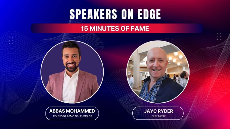 speakers on edge episode screens  - abbastv