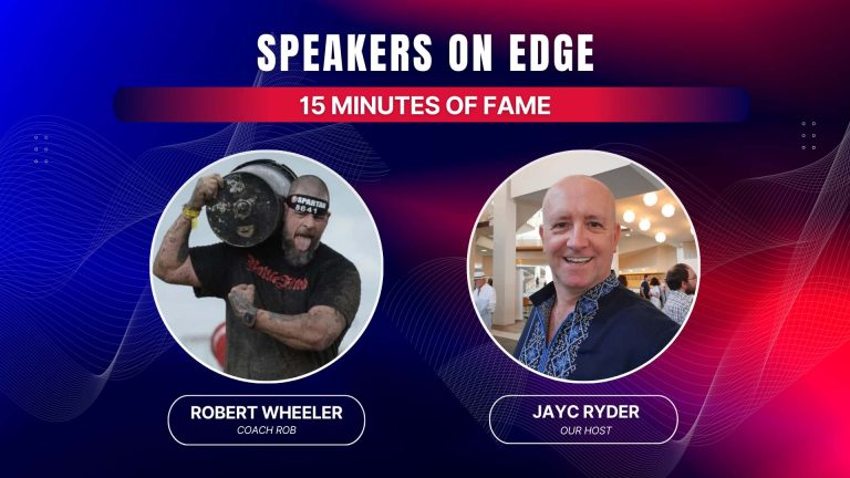 speakers on edge episode screens  - coachrobtv