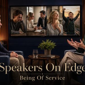 Speakers On Edge – Being Of Service: 12 Week Live Coaching Series On TV